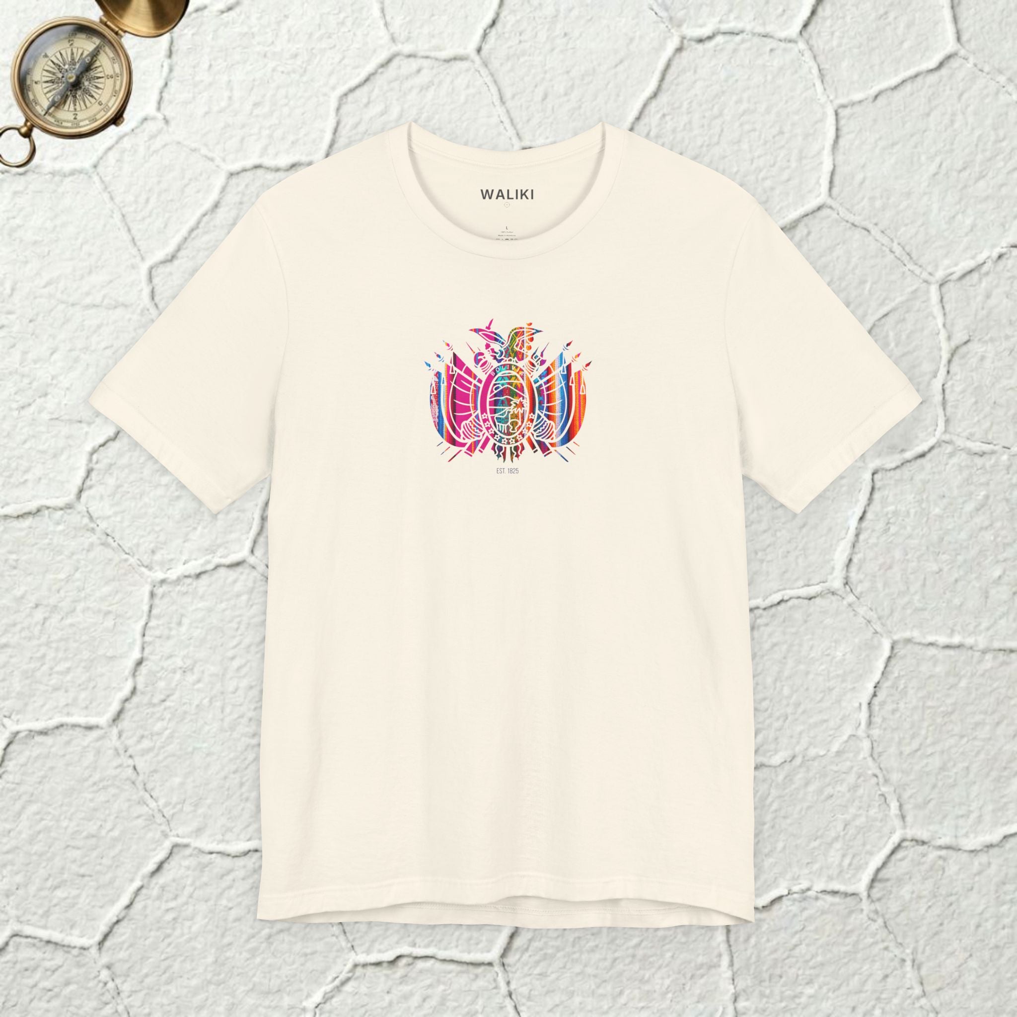 Bolivia Coat of Arms Shirt | Edición Aguayo | BACK