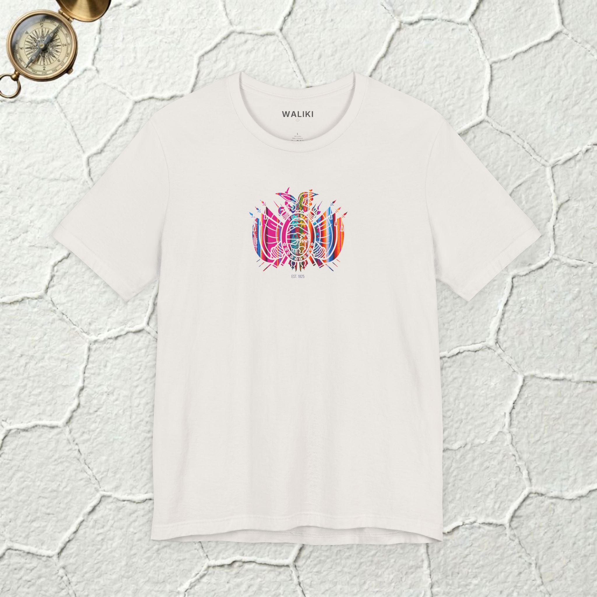 Bolivia Coat of Arms Shirt | Edición Aguayo | BACK