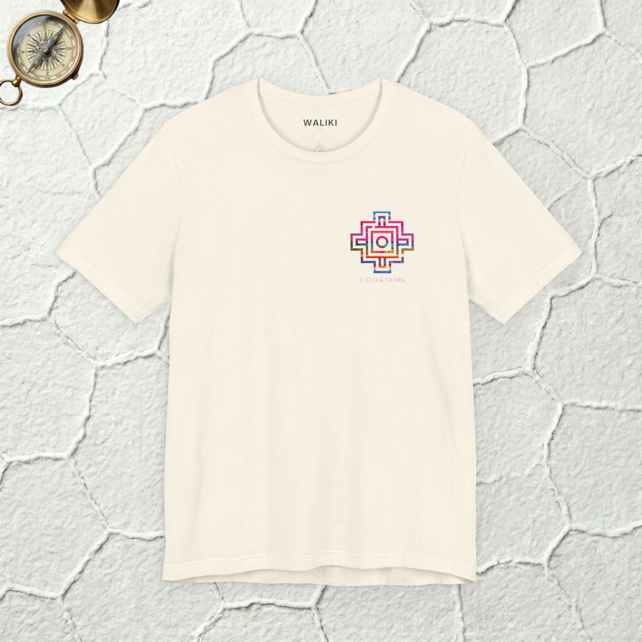 Chakana Bolivia Shirt | Cielo & Tierra | Outline Edition