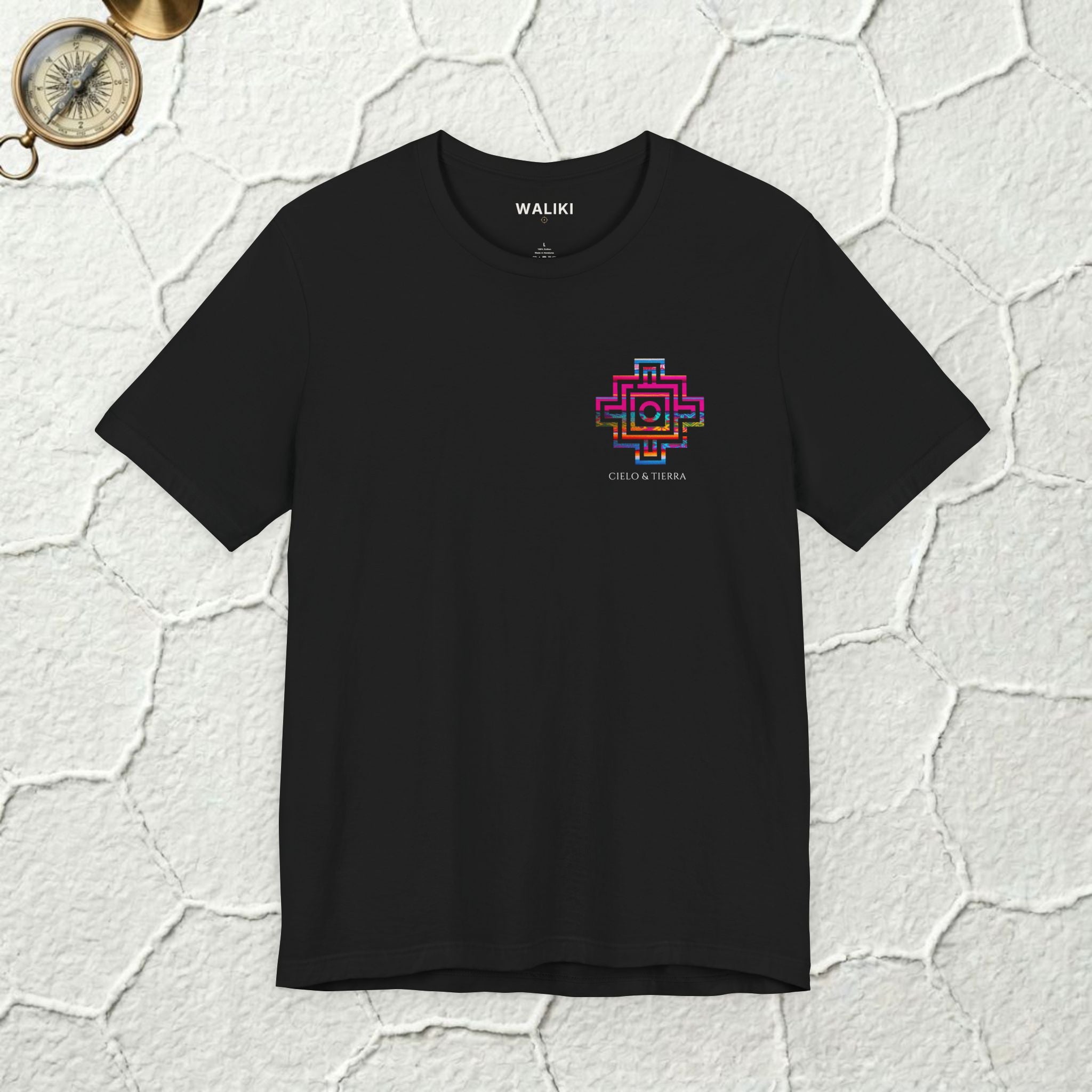 Chakana Bolivia Shirt | Cielo & Tierra | Outline Edition